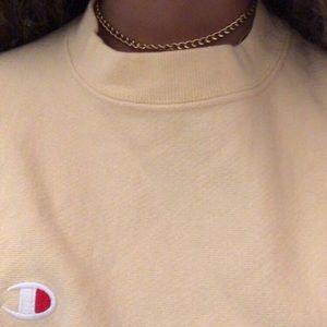 Yellow Champion Sweatshirt